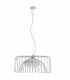 COUGAR LED Wire Frame Pendant Ceiling Light White 1920lm 4000K 50x26cm-1