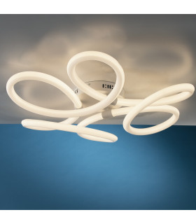 HEAVEN LED Semi Flush Light White 6920lm 4000K 75x14cm-2