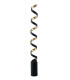 HELIX LED Swirl Floor Lamp Black Gold 2400lm 4000K 14.5x152cm-1