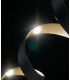 HELIX LED Swirl Floor Lamp Black Gold 2400lm 4000K 14.5x152cm-3