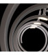 HELIX LED Swirl Pendant Ceiling Light White Silver 2400lm 3000K 125x13.5cm-2