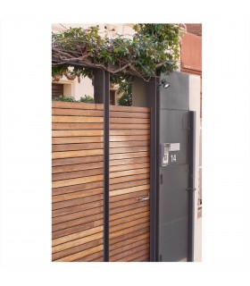 1 Light Outdoor Wall Spotlight Dark Grey IP65, GU10 - 2