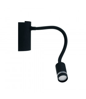KEPLER Reading Light Black 100lm 3000K 6x9x32cm-1