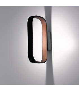MOKA LED Wall Light Brown 350lm 3000K 3x24x16.2cm-2
