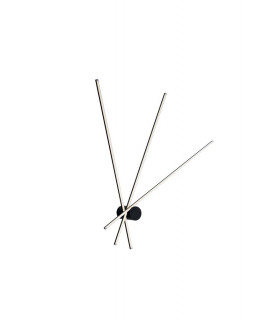 SHANGHAI LED Semi Flush Light Black 1790lm 4000K 100x92x14.5cm