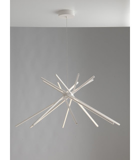 SHANGHAI LED Pendant Ceiling Light White 2860lm 4000K 113x51.5cm-2