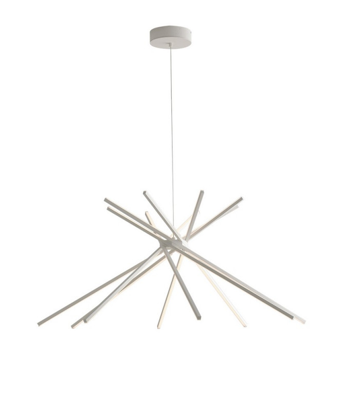 SHANGHAI LED Pendant Ceiling Light White 2860lm 3000K 113x51.5cm-1