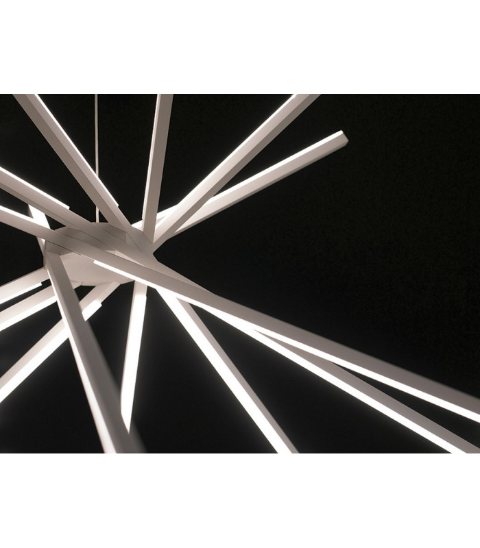 SHANGHAI LED Pendant Ceiling Light White 2860lm 3000K 113x51.5cm-3