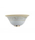 ROSY Wall Uplight Amber 30x15cm