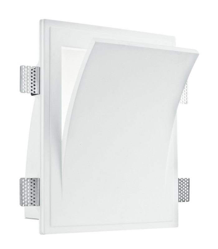 ANIMA 2 Light Recessed Wall Light White 31.5x25.5x17.5cm-1