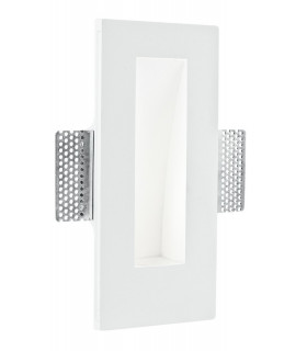 ARIEL Recessed Wall Light White 11x24.5x5.5cm-1