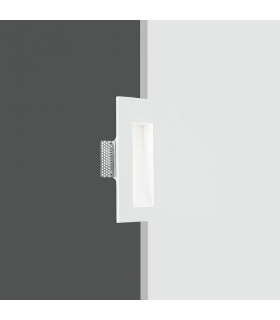 ARIEL Recessed Wall Light White 11x24.5x5.5cm-2