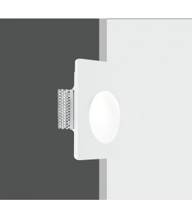 ARIEL Recessed Wall Light White 12x18x5.5cm-2