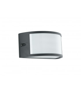 AUSTIN Outdoor Flush Wall Light Black IP54 25x13x12cm