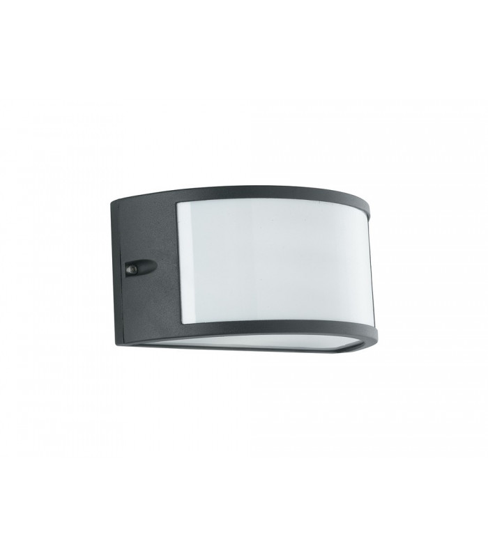 AUSTIN Outdoor Flush Wall Light Black IP54 25x13x12cm