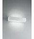 CANDIDA 2 Light Plaster Wall Light White 36x9x7cm-2