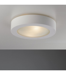 GABRIEL 2 Light Surface Mounted Downlight White 30x6.5cm