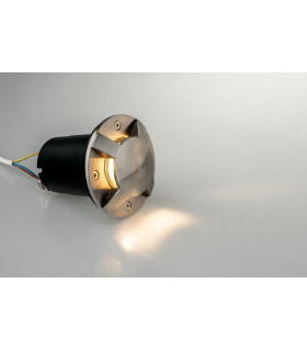 HUMMER Outdoor LED Recessed Floor & Decking Steel IP67 10.5x14.4cm-2