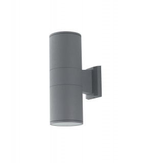 JUMP Outdoor 2 Light Up Down Light Silver IP44 30x17x10.5cm