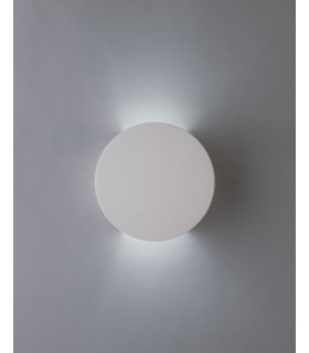 LEIRON Plaster Wall Light White 15.5x7cm-2