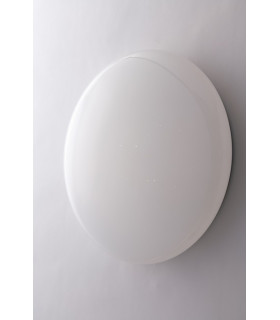 MOON LED Plaster Wall Light White IP44 2000lm with Remote Control RGBW 38.5x10cm-2