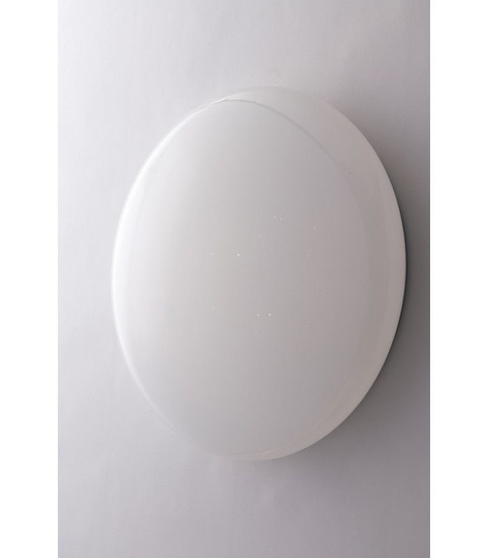 MOON LED Plaster Wall Light White IP44 2000lm with Remote Control RGBW 38.5x10cm-2