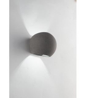 MOSES Plaster Wall Light Grey 15.5x12.5x11.5cm-2