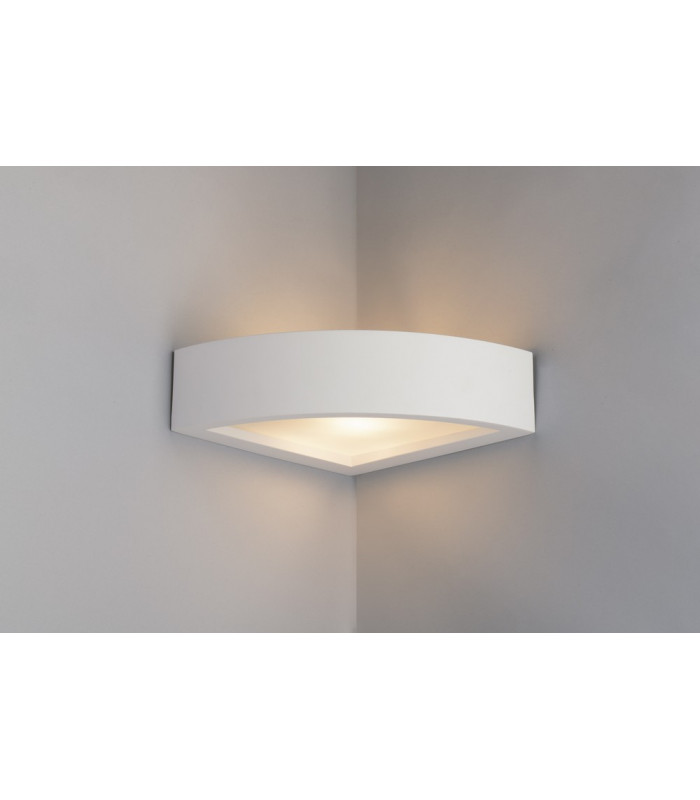MYKONOS Plaster Wall Light White 20.5x20.5x7cm-2
