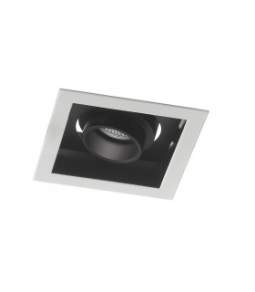 APOLLO LED Recessed Adjustable Downlight Black 1600lm 4000K 15x15x9.4cm