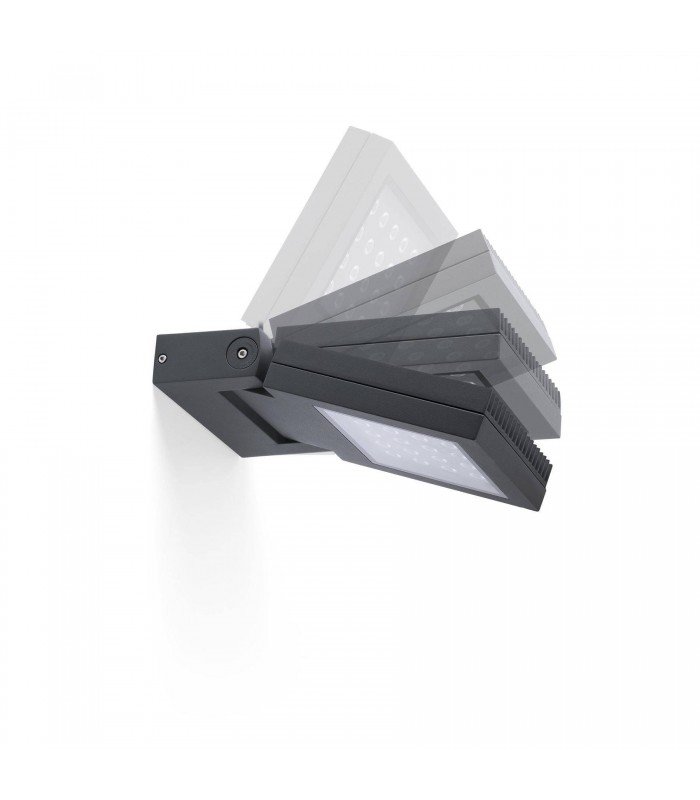 LED Outdoor Wall Spotlight Dark Grey IP65 - 2