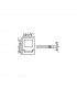 LED Outdoor Wall Spotlight Dark Grey IP65 - 3