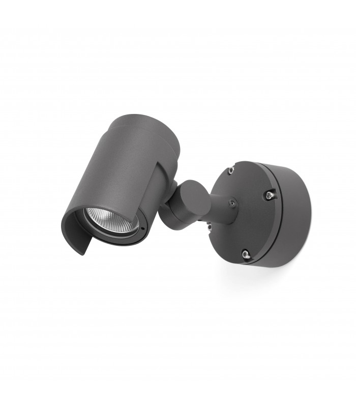 LED Outdoor Wall Light Dark Grey IP65 - 1