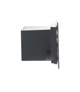 BOLT Outdoor LED Recessed Wall Light Nickel IP54 240lm 4000K 7.1x7.1x8cm-2