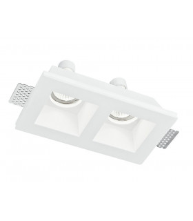 GHOST 2 Light Recessed Downlight White 21.4x11.8x5.5cm-1