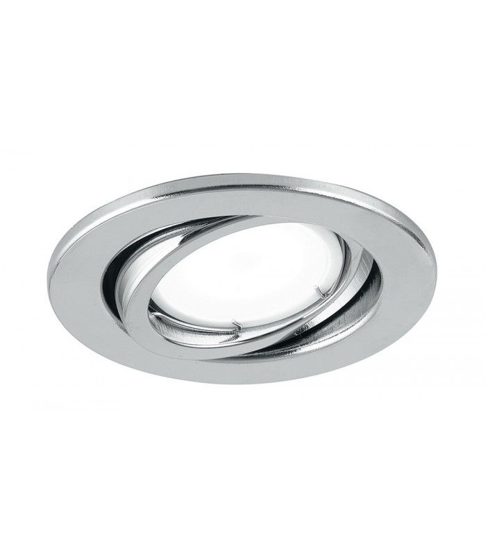 MATRIX LED Recessed Adjustable Downlight Chrome 400lm 3000K 10x8.5cm