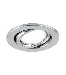 MATRIX LED 3 Light Recessed Adjustable Downlight Chrome 400lm 3000K 10x8.5cm