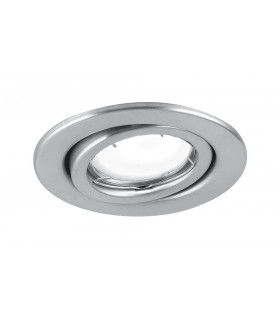 MATRIX LED 3 Light Recessed Adjustable Downlight Nickel 400lm 3000K 10x8.5cm
