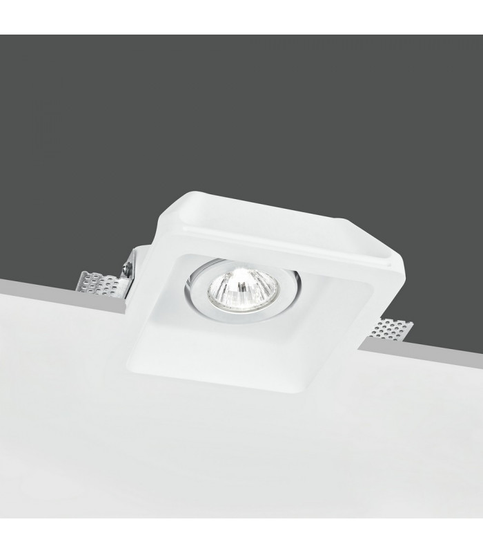 MORGANA Recessed Adjustable Downlight White 15.5x15.5x6cm-2