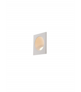 ONYX Outdoor LED Recessed Wall Light White IP54 144lm 4000K 9x9x4cm