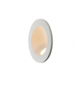 ONYX Outdoor LED Recessed Wall Light White IP54 144lm 4000K 9x4cm-2