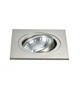 ORIONE LED Recessed Adjustable Downlight Nickel 380lm 4000K 9x9x5.7cm