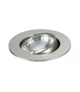 ORIONE LED Recessed Adjustable Downlight Nickel 380lm 4000K 8.7x5.7cm