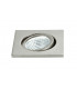 POLARIS LED Recessed Adjustable Downlight Nickel 240lm 4000K 6.6x6.6x5.7cm