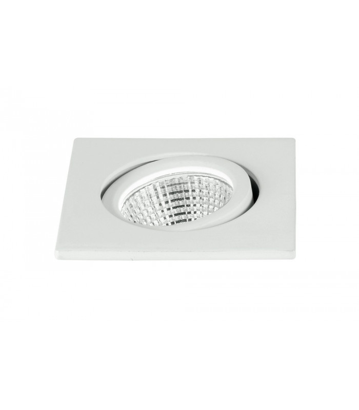 POLARIS LED Recessed Adjustable Downlight White 240lm 4000K 6.6x6.6x5.7cm