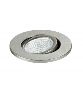 POLARIS LED Recessed Adjustable Downlight Nickel 240lm 4000K 6.6x5.7cm-1