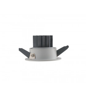 POLARIS LED Recessed Adjustable Downlight Nickel 240lm 4000K 6.6x5.7cm-2