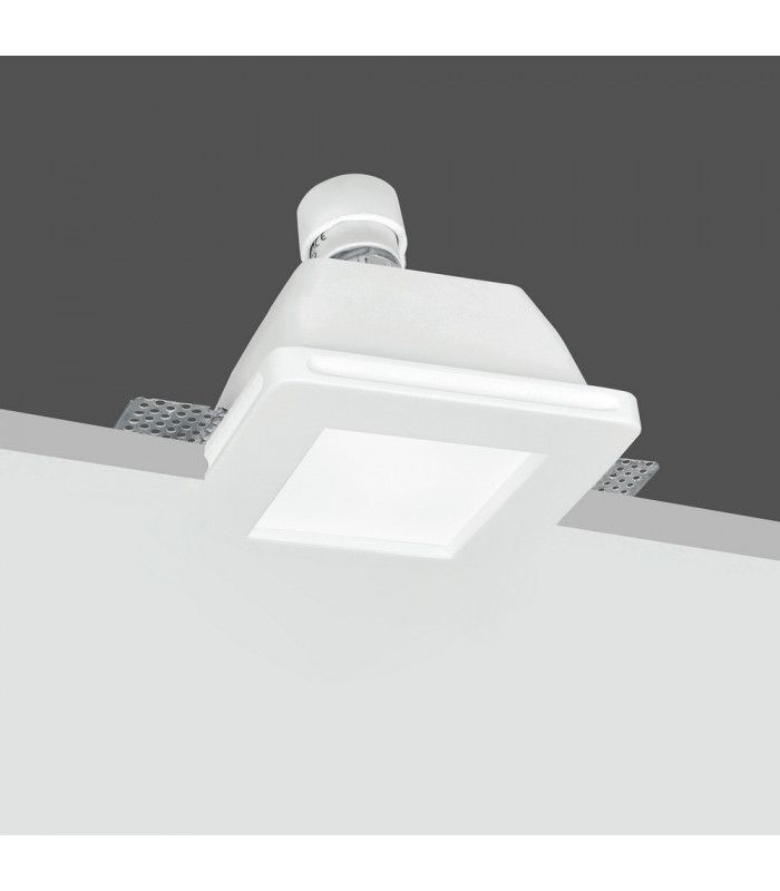 SNOW Recessed Downlight White 12x12x6cm
