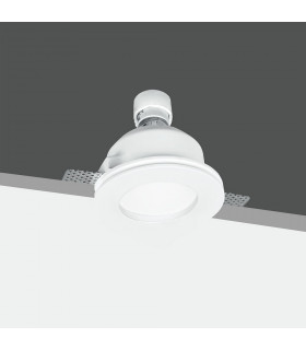 SNOW Recessed Downlight White 12x6cm