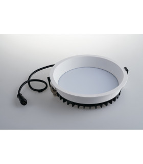 XANTO LED Recessed Downlight White 2088lm RGBW DC24V 22x5.5cm-1