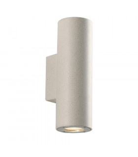 PORTLAND Outdoor 2 Light Up Down Light White IP65 25.4x11.1x8.3cm-1